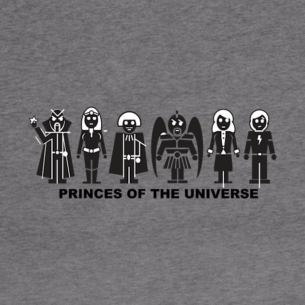 Princes of the Universe by Sci-Fantasy Tees